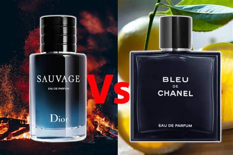 sauvage vs bleu de chanel|dior sauvage vs bleu.